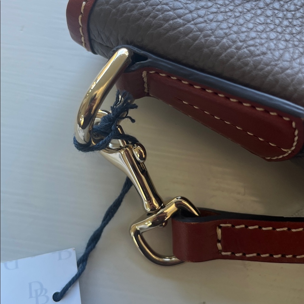 NWT Dooney & Bourke Aimee Crossbody in Elephant - Picture 4 of 8